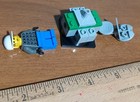 LEGO Sports Soccer Goalie Cap Green & White Team #1 Minifigure 3409 3413 — photo 2