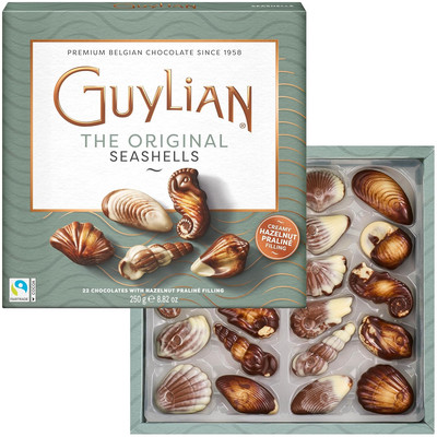 Belgian Chocolate Truffles Select Assortment Hazelnut Praline Luxury Gift Box