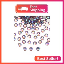 Jollin Glue Fix Crystal Flatback Rhinestones Glass Diamantes Gems for Nail Art C