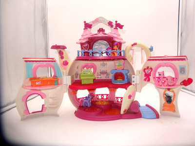 My Little Pony  MLP Tea Pot House Ponyville accessories Lights /Music Pinkie Pie