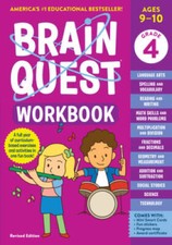 Brain Quest Workbook: 4th Grade Revised Edition Brain Quest Workbooks - GOOD