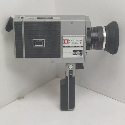 Costina DL-40P Super 8 Filmkamera Vintage SEMI-WORKS *** SAMPLE VIDEO