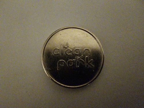 Vintage Clean Park Token Sutton Road S.O.S Coin S.C.S EU UK SELLER FREE P&P - Picture 2 of 2