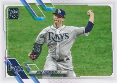 2021 Topps #196 RYAN YARBROUGH - Tampa Bay Rays