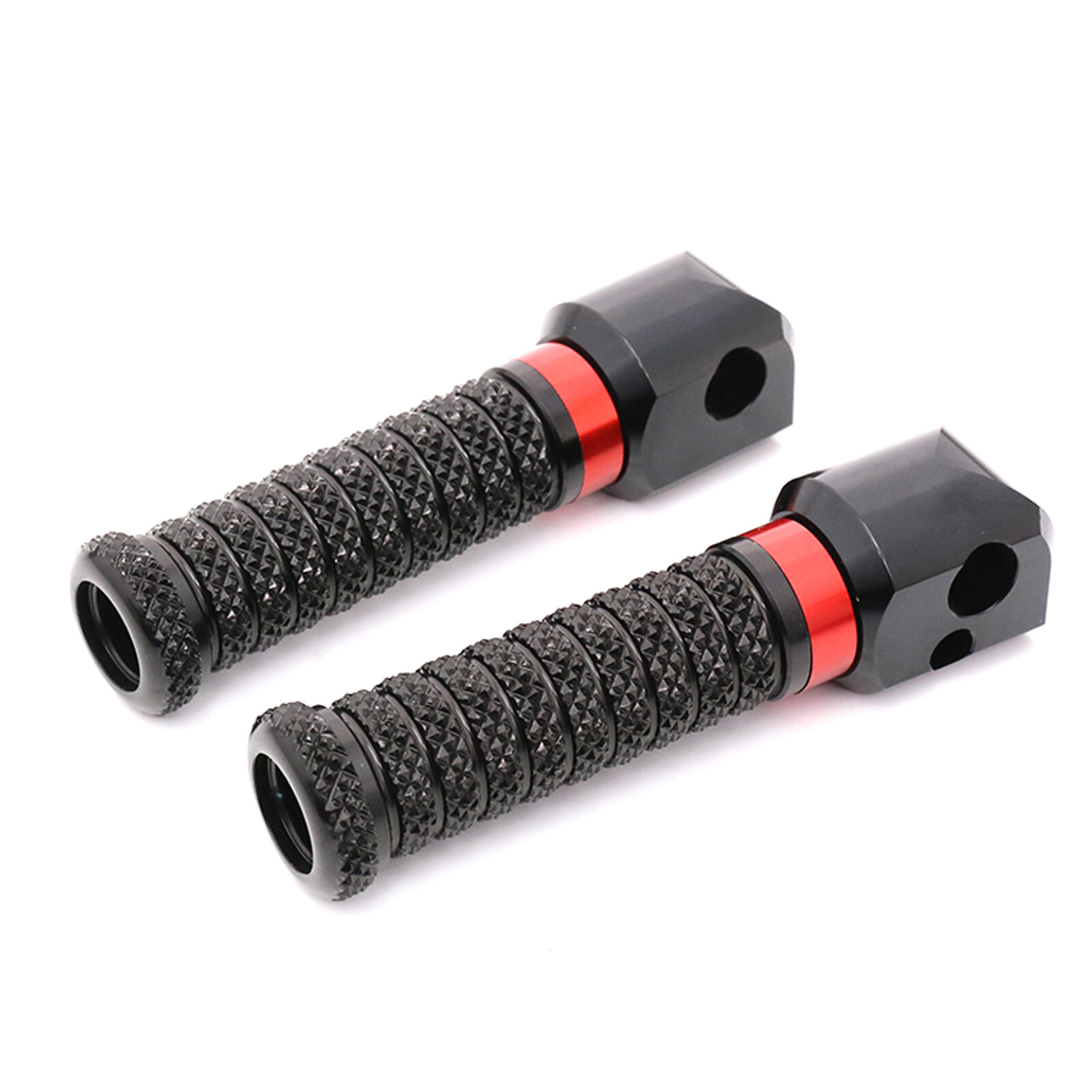 RRING Red Passenger Pedal Foot Pegs For Honda CB500X 17 18 19 20 21 22