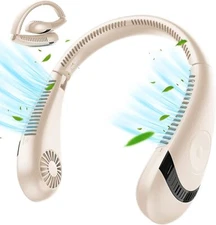 Portable Hanging Neck Fan Cooling Air Cooler - Little Electric Air Conditioner