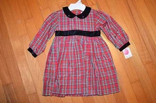 NWT Petit Ami Embroidered Long Sleeve Dress Set Size 24 Months