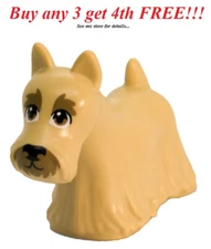☀️NEW LEGO Minifigure Mini Figure Minifig Animal Pet Zoo Dog Puppy Scottie