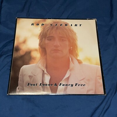 Rod Stewart 12in Lp '' Foot Loose & Fancy Free '' Vinyl Record