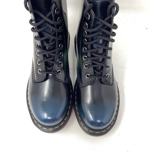 Botas con cordones Dr Martens 1460 de cuero cepillado multicolor nuevas sin etiquetas. - Imagen 12 de 17