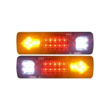 2x Truck Rear Lights LED Trailer Tail Lights For Stop Turn Signal Brake Reverse