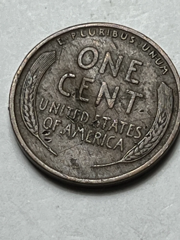 1924 P  1c Wheat Cent Obverse Brockage Error Coin Lot U825 - Image 3 of 4