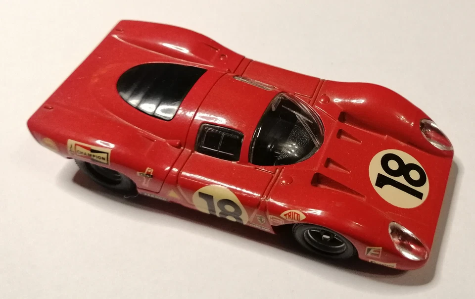 Solido Serie 100 art.177 Ferrari 312 P con scatola origin. Perfetto. Come nuovo. - Immagine 3 di 4