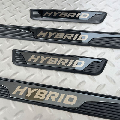 For 2022 Pacifica Hybrid Accessories Car Door Scuff Sill Cover Black