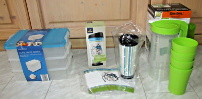 Westfalia Saftkaraffe mit 4 Bechern Tchibo Coffee to go Becher Crofton 3 Boxen