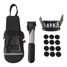 Bike Tool Bike Tire Tool Kit w/Mini Pump Bike Repair Tool for Mountain Bike Road