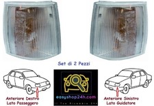 SET 2 FANALE FANALINO FRECCIA ANTERIORE PER FIAT FIORINO 91 INDICATORE FRECCIA