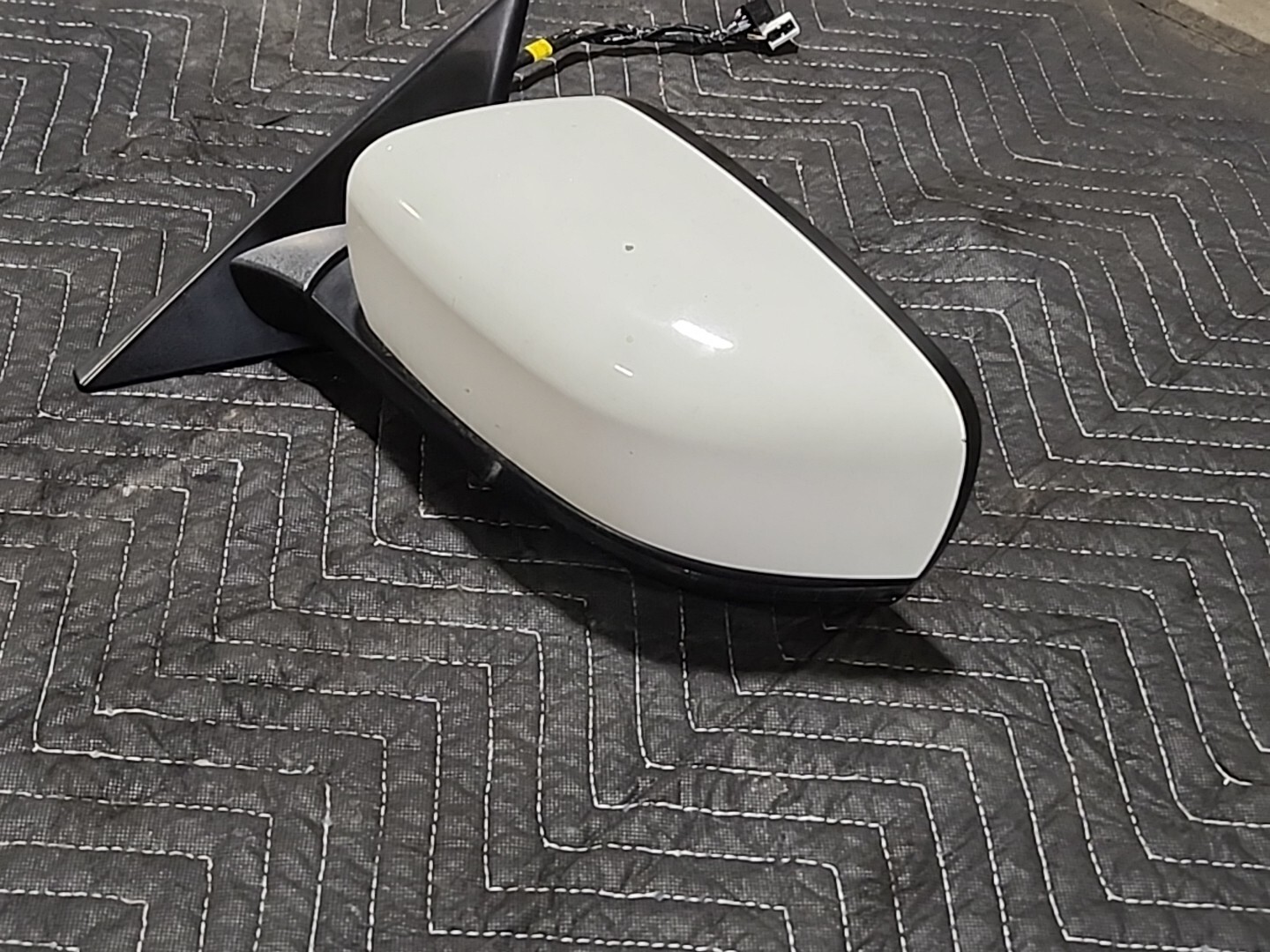 2014 2015 2016 Maserati Ghibli Mirror Assembly Left Hand White Oem Driver #0045