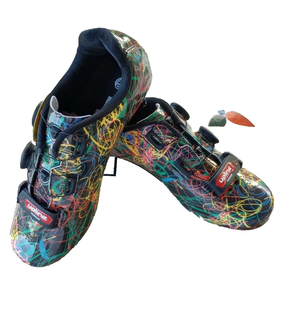 Zapatos de ciclismo para mujer multicolor Zapato de EE. UU. 7.5