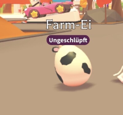 Adopt me Farm egg  / untouched / Farm Ei adopt me unberührt   