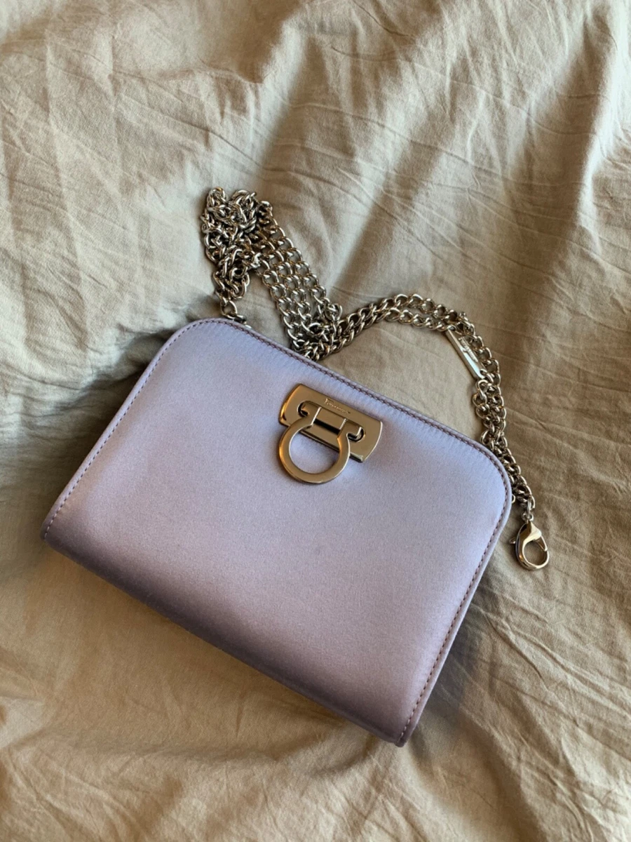 Salvatore Ferragamo Black Gancini Belt Bag