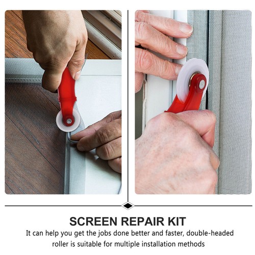 2PCS Screen Rolling Tools Spline Tool Screen Door Roller Tool Flat Spline Tool - 第 4/12 張圖片