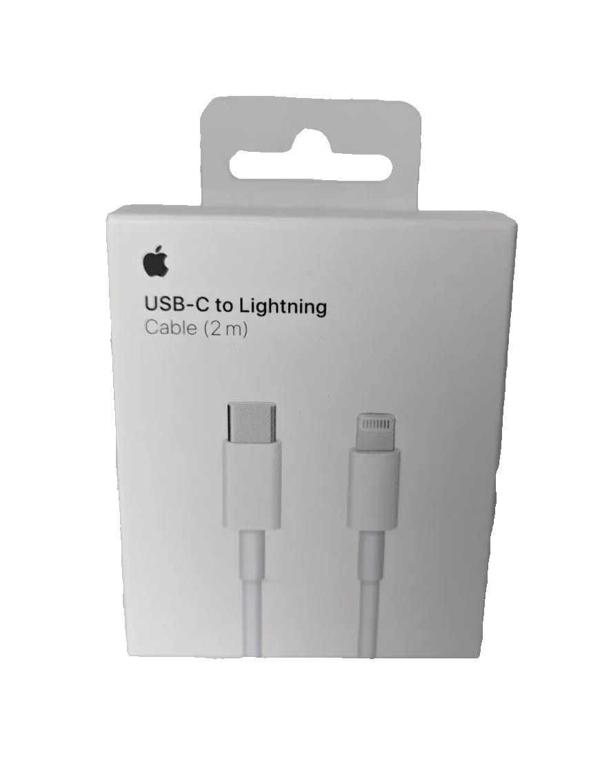 Apple - USB-C to Lightning Cable (2m/6.6') - MQGH2AM/A NEW OPEN !!!-image