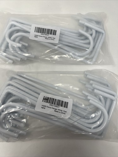 (24 Pack) HiGift Vinyl Fence Hooks, 2 x 6 inch Patio Hangers, Volume Pricing!! - Picture 9 of 9