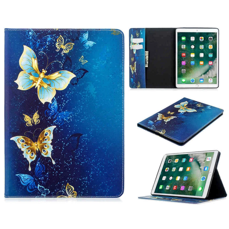 For iPad 7th 6th 5th 4th Generation/Mini/Air/Pro Flip Stand Leather Case Cover - Image 4 of 4
