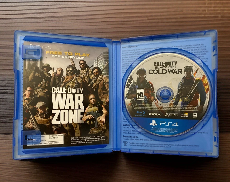 COD Call of Duty Black Ops Cold War Sony PlayStation 4 PS4 Tested Good Condition - Image 2 of 3