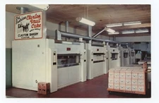 Old Fashion Fruit Cake Claxton Bakery Georgia Food Industry Postcard