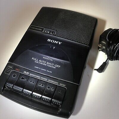 SONY Tape Recorder Player Cassette TCM-929 Mic Desktop SONY Tape Recorder Player Cassette TCM-929 Mic Desktop