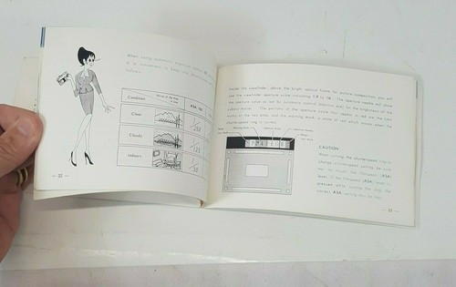 KONICA AUTO S Booklet instruction Vintage - Picture 4 of 4