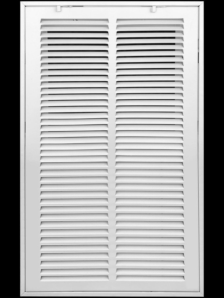 Fits 14x20 Duct Opening Steel Return Air Filter Grille by [Removable