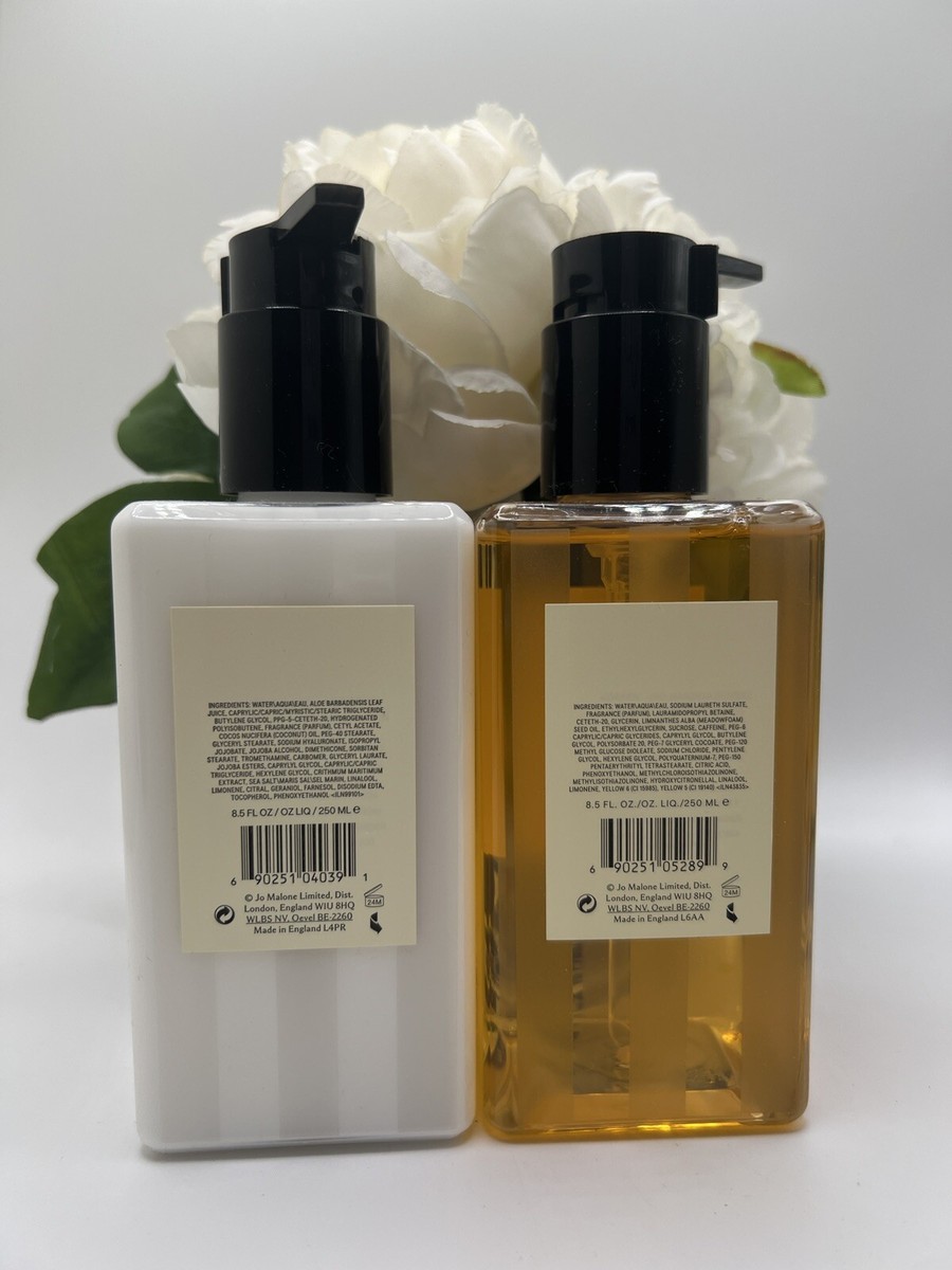 Jo Malone ORANGE BLOSSOM Body & Hand Wash ➕ Lotion Set 8.5 Oz