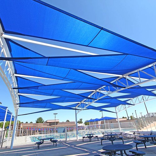 12x12x12 ft sombrilla vela triángulo jardín patio toldo exterior dosel cubierta - Imagen 33 de 121