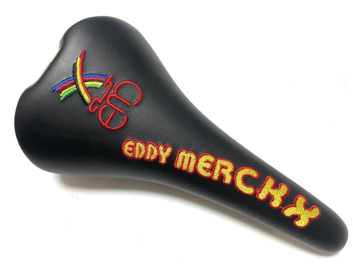 selle Italia サドル　Eddy Marckx TRi Matic NOS Selle Eddy Merckx Italia Tri-Matic 2 Saddle: Embroidered
