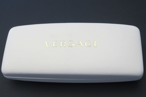 VERSACE CASE FODERO OCCHIALI WHITE ASTUCCIO BIANCO CUSTODIA BAG BOX | eBay