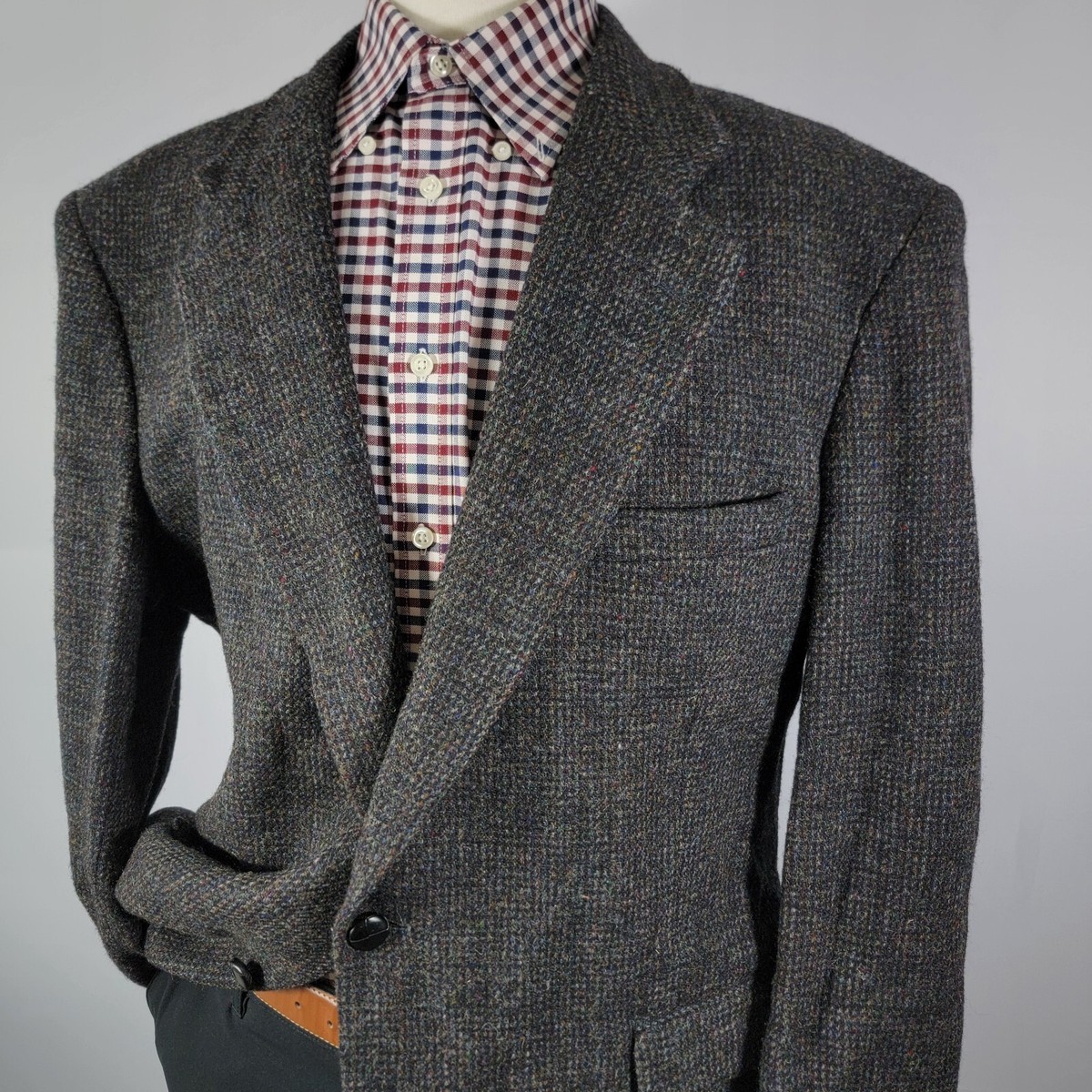 Harris Tweed×HAI SPORTING GEAR ウールジャケット ISSEY MIYAKE Harris Tweed × HAI SPORTING GEAR Wool Jacket