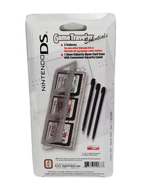 Nintendo DS GameTraveler Essentials NDS11 Black 3 Game Cartridge Case & Styluses