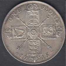 1915 - Florin (Two Shillings) - VF - Grande Bretagne