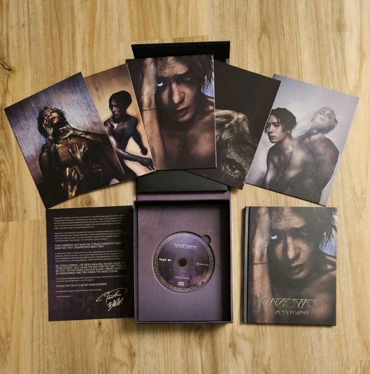 Jackson wang MAGICMAN 2 4 Ver. CD サインカード MAGICMAN 2 CD – Jackson Wang