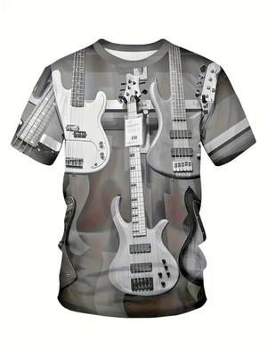 Bass Guitar Adult T-shirt - Unisex Music Tee  New & Free Shipping