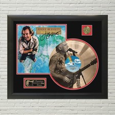 Jimmy Buffett-Somewhere  Custom Etched Reproduction Signed LP Display