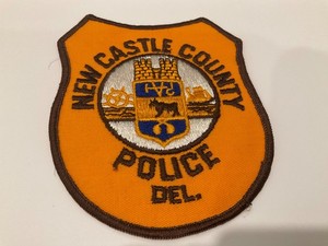 Very Old New Castle County Police State Delaware DE