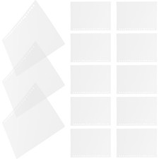 10 Sets Loose Leaf Notebook Binder Journal Cover Composition Sleeve