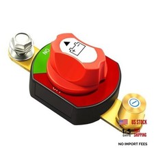 Side Post Battery Disconnect Switch 12V-48V 300A On Off Heavy Duty Battery Cut