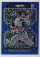 2022 Panini Prizm Tier III Blue Mojo Prizm 27/199 Anthony Bender #250 1co7