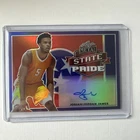 2021-22 Leaf Metal State Pride Autographs Josiah-Jordan James #SP-JJJ AU, RC /30