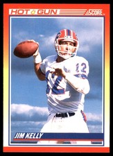 Jim Kelly 1990 Score #318 Buffalo Bills NFL READ FREE SHIPPING AutographDen